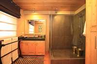 Cedar bath, rhododendron cottage