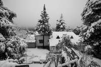 Mary budden cottage in january